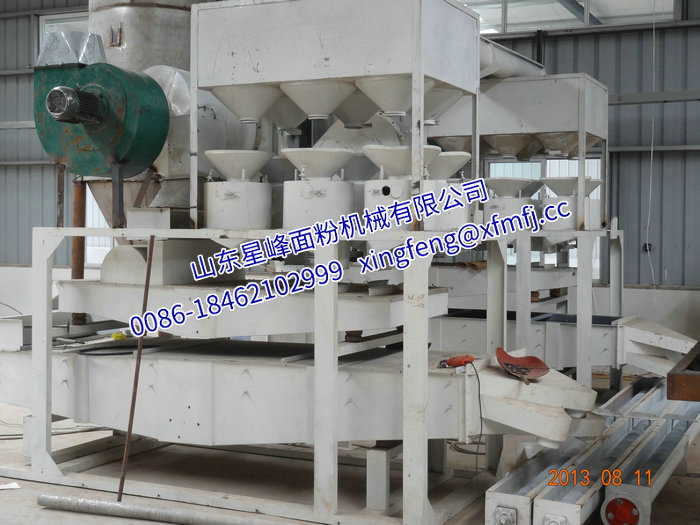 30-100T荞麦脱壳设备