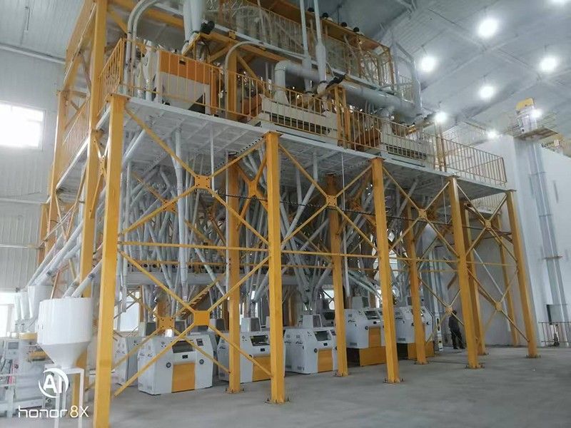 500吨小麦面粉加工设备